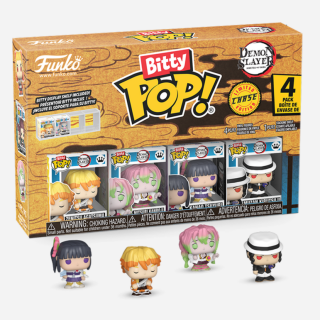Φιγούρα Funko POP! Bitty 4-Pack Demon Slayer - Zenitsu / Mitsuri / Kanao and Chase Mystery