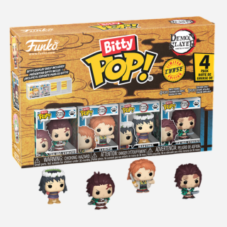 Φιγούρα Funko POP! Bitty 4-Pack Demon Slayer - Tanjiro / Sabito / Makomo and Chase Mystery