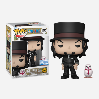 Φιγούρα Funko POP! One Piece - Rob Lucci with Hattori (Black Suit) (Special Edition) (Chase) #1997 (1+1 Pack)