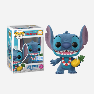 Φιγούρα Funko POP! Disney - Lilo and Stitch - Luau Stitch (Flocked) (Special Edition) #1567