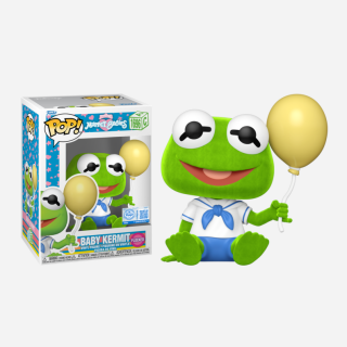 Φιγούρα Funko POP! The Muppets - Muppet Babies - Baby Kermit​ (Flocked) (Special Edition) #1696 