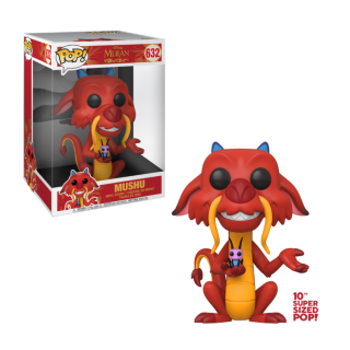 Φιγούρα Funko POP! Jumbo (25cm) Disney - Mulan - Mushu and Cricket #632