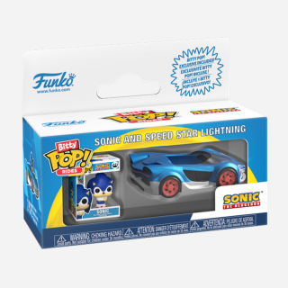 Φιγούρα Funko POP! Bitty Rides Sonic the Hedgehog - Sonic and Speed Star Lightning