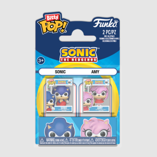 Φιγούρα Funko POP! Bitty 2-Pack Sonic the Hedgehog - Sonic and Amy