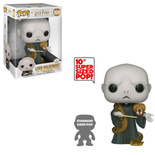 Φιγούρα Funko POP! Jumbo (25cm) Harry Potter - Lord Voldemort (with Nagini) #109