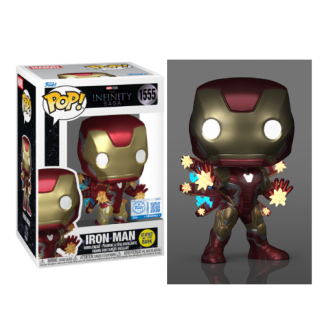 Φιγούρα Funko POP! Marvel - Infinity Saga - Iron Man (with Beams) (Glows in the Dark) (Special Edition) #1555