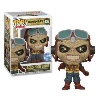 Φιγούρα Funko POP! Rocks - Iron Maiden - Aces High Eddie (Special Edition) #437