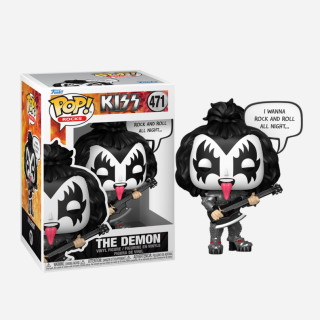 Φιγούρα Funko POP! Rocks - Kiss - The Demon (Sayings - I Wanna Rock and Roll All Night) #471