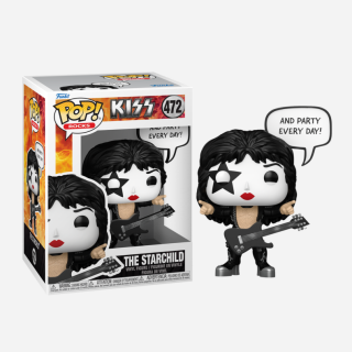 Φιγούρα Funko POP! Rocks - Kiss - The Starchild (Sayings - And Party Every Day!) #472