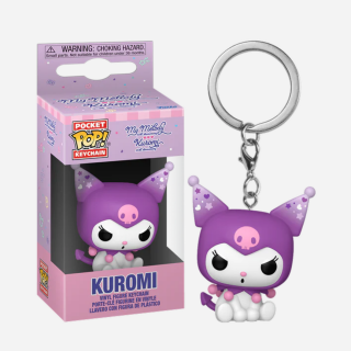 Μπρελόκ Φιγούρα Funko Pocket POP! Keychain My Melody (50th Anniversary) and Kuromi (20th Anniversary) - Kuromi