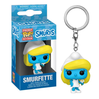 Μπρελόκ Φιγούρα Funko Pocket POP! Keychain The Smurfs - Smurfette