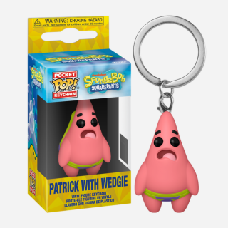 Μπρελόκ Φιγούρα Funko Pocket POP! Keychain SpongeBob SquarePants - Patrick with Wedgie