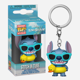 Μπρελόκ Φιγούρα Funko Pocket POP! Keychain Disney - Lilo and Stitch - Stich in Tube