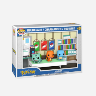 Φιγούρα Funko POP! Deluxe Moment Pokemon - Bulbasaur / Charmander / Squirtle (Kanto Starters) #01