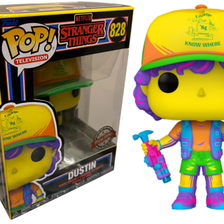 Φιγούρα Funko POP! Stranger Things - Dustin (Black Light) (Special Edition) #828