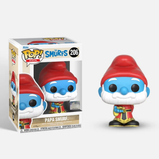 Φιγούρα Funko POP! The Smurfs - Papa Smurf (Asia) #206