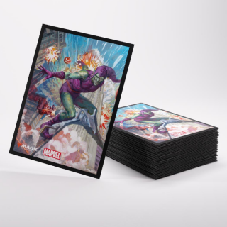 Gamegenic Premium Art Sleeves - Standard Size - Magic the Gathering x Marvel - Spider-Man - Green Goblin (105pcs)