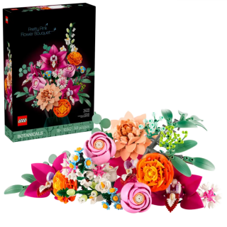 Lego (10342) - Botanicals - Pretty Pink Flower Bouquet (749 Pieces)