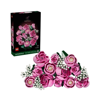 Lego (10374) - Botanicals - Bouquet of Pink Roses (789 Pieces)