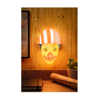 Φωτιστικό Paladone Mask Light - One Piece Netflix - Buggy the Clown (21cm)