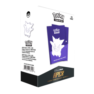 Ultra Pro Sleeves Apex - Standard Size - Pokemon - Gengar (105pcs)