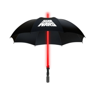 Ομπρέλα Grupo Erik - Premium Umbrella - Star Wars - Red Lightsaber (Darth Vader) (88cm)