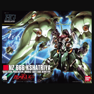 Σετ Μοντελισμού Bandai Model Kit - Figure - Gundam Mobile Suit for Newtype - HG 1/144 - NZ-666 Kshatriya Neo Zeon Prototype