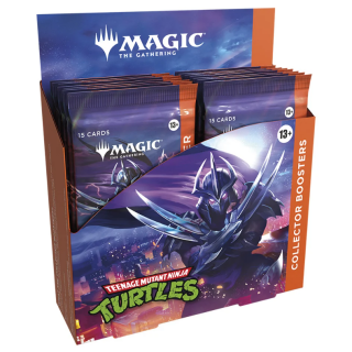 Magic the Gathering TCG - Collector Booster Box (12 Packs) - Teenage Mutant Ninja Turtles