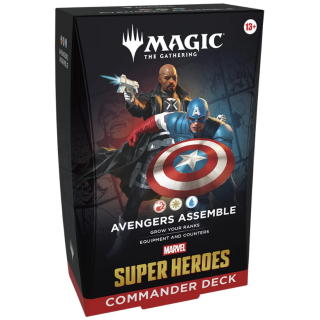 Magic the Gathering TCG - Commander Deck - Marvel - Super Heroes - Avengers Assemble (Jeskai)