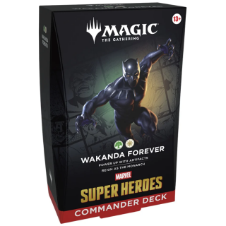 Magic the Gathering TCG - Commander Deck - Marvel - Super Heroes - Wakanda Forever (Selesnya)