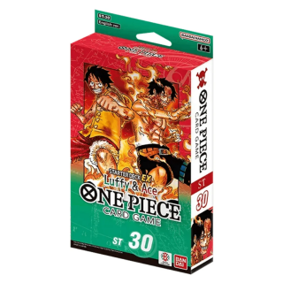 One Piece Card Game - Starter Deck EX - (ST30) - Luffy and Ace - (Red and Green)