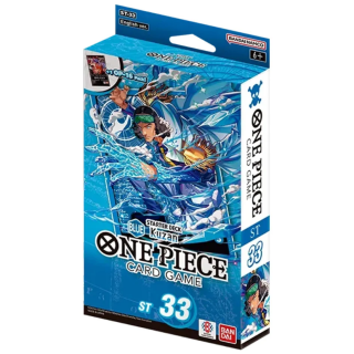 One Piece Card Game - Starter Deck - (ST33) - Kuzan (Blue)