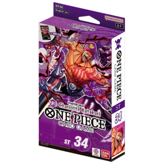 One Piece Card Game - Starter Deck - (ST34) - Charlotte Katakuri (Purple)