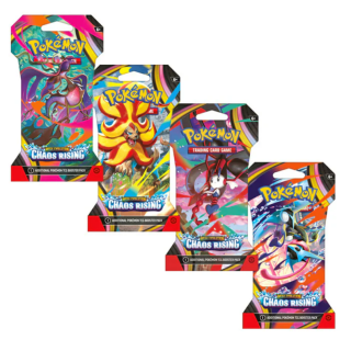 Pokemon TCG - Sleeved Booster Pack - Mega Evolution 4 - Chaos Rising