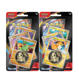 Pokemon TCG - Mega Evolution 4 - Chaos Rising - Premium Checklane Blister - Pawmot / Flygon (Random)