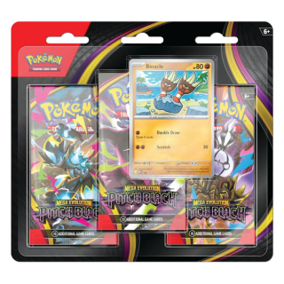Pokemon TCG - Mega Evolution 5 - Pitch Black - 3-Booster Blister - Binacle