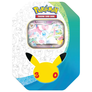 Pokemon TCG - 30th Celebration - Sylveon ex / Greninja ex Tin (Random)