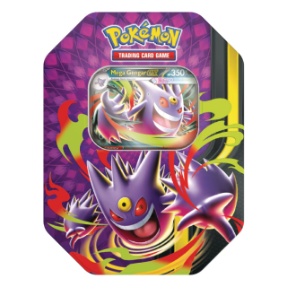 Pokemon TCG - Mega Moonlit Tin - Mega Gengar ex / Mega Clefable ex (Random)