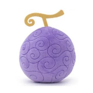 Λούτρινο Plush - One Piece - Devil Fruit - Gomu Gomu no Mi (Monkey D. Luffy) (17cm)