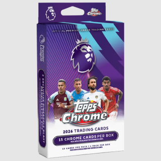 Κάρτες Sports Trading Cards - Topps Chrome 2026 Premier League - Hanger Pack