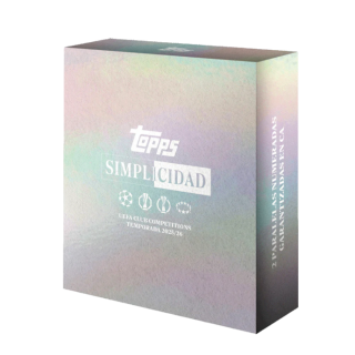 Κάρτες Sports Trading Cards - 2025-2026 Topps UEFA Club Competitions Simplicidad Soccer - Hobby Box (4 Packs)