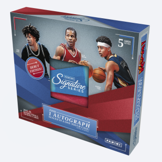 Κάρτες Sports Trading Cards - 2025-26 Panini Signature Series Basketball - Hobby Box