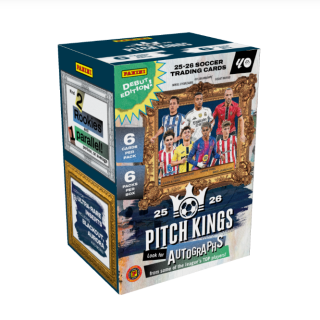 Sports Trading Cards Panini - 2025-26 Pitch Kings Soccer - International Blaster Box (6 Packs)