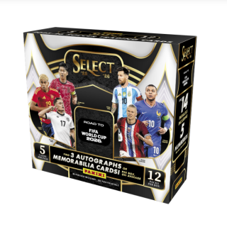 Sports Trading Cards Panini - 2025-26 Road to FIFA World Cup Soccer - Select Hobby Box (12 Packs)