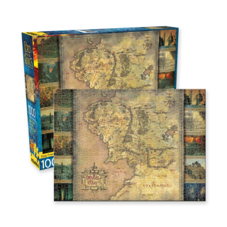 Aquarius Puzzle - Lord of the Rings - Map of the Middle Earth (1000pcs)