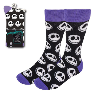Κάλτσες Cerda Socks - Disney - The Nightmare Before Christmas - Jack Skellington (Purple and Black) (38-45)