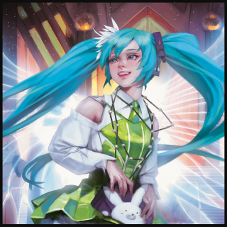 MtG Secret Lair - Hatsune Miku - Winter Diva (Japanese) (Non Foil Edition)
