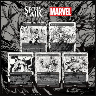 MtG Secret Lair - Marvel - Spider-Man - Venom Unleashed (Inks) (Non Foil Edition)