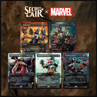 MtG Secret Lair - Marvel - Spider-Man - Venom Unleashed (Colors) (Non Foil Edition)