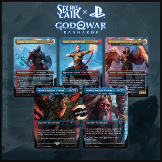 MtG Secret Lair - God of War - Norse (Non Foil Edition)